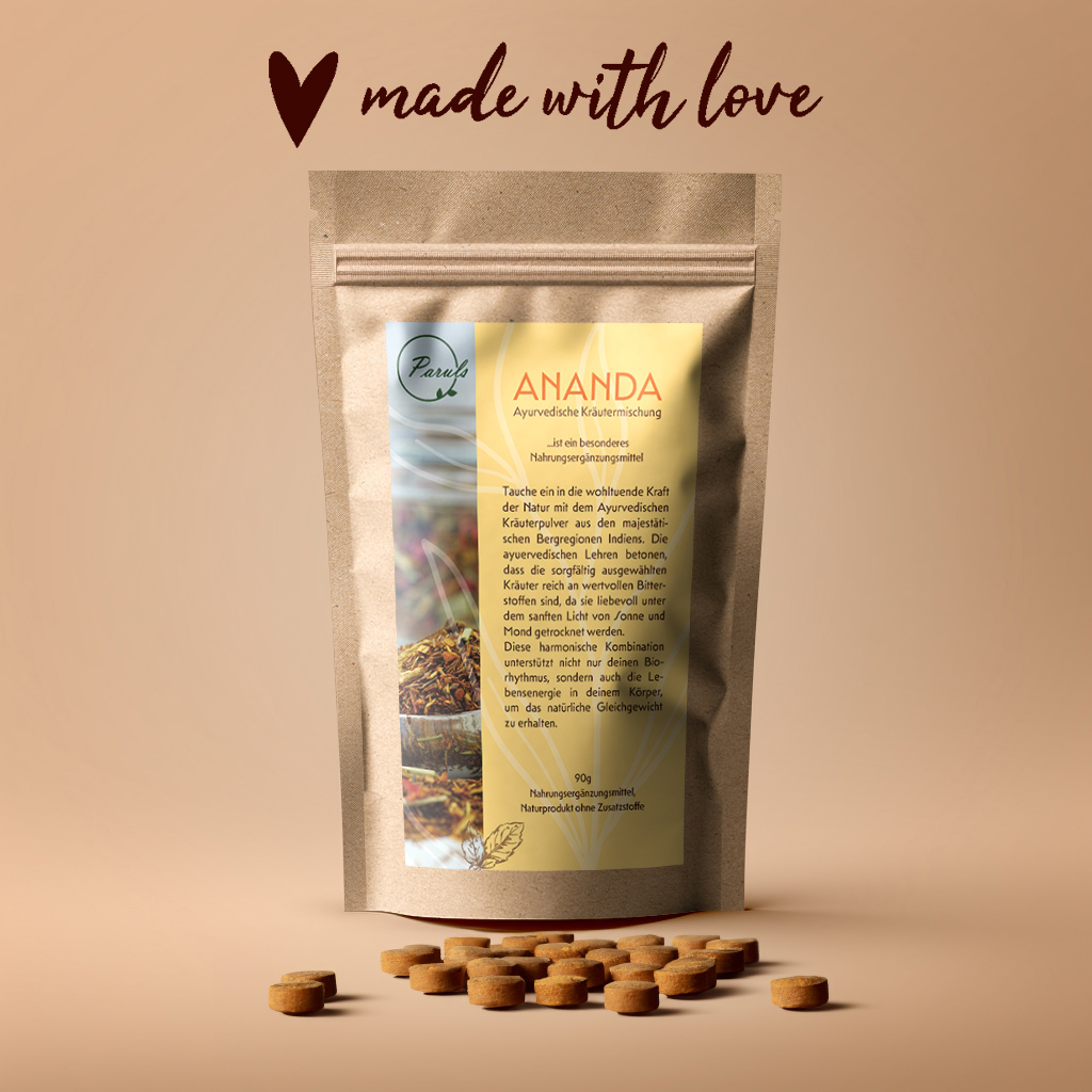 ANANDA Ayurvedische Kräuterpresslinge