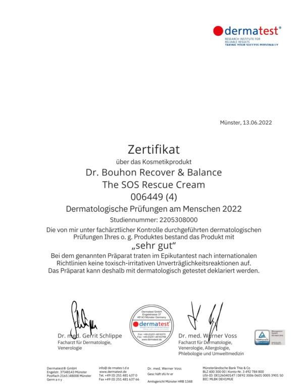 THE SOS RESCUE CREAM
