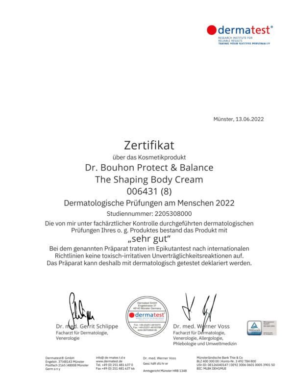 THE SHAPING BODY CREAM