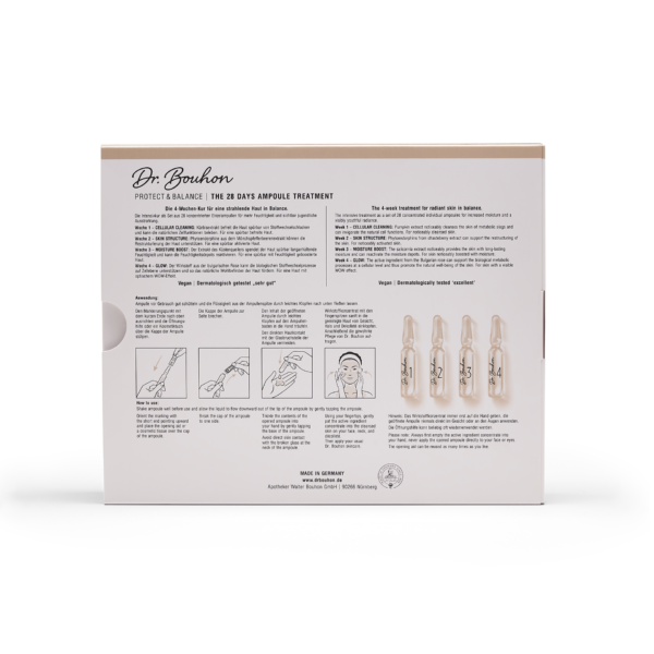 THE 28 DAYS AMPOULE TREATMENT